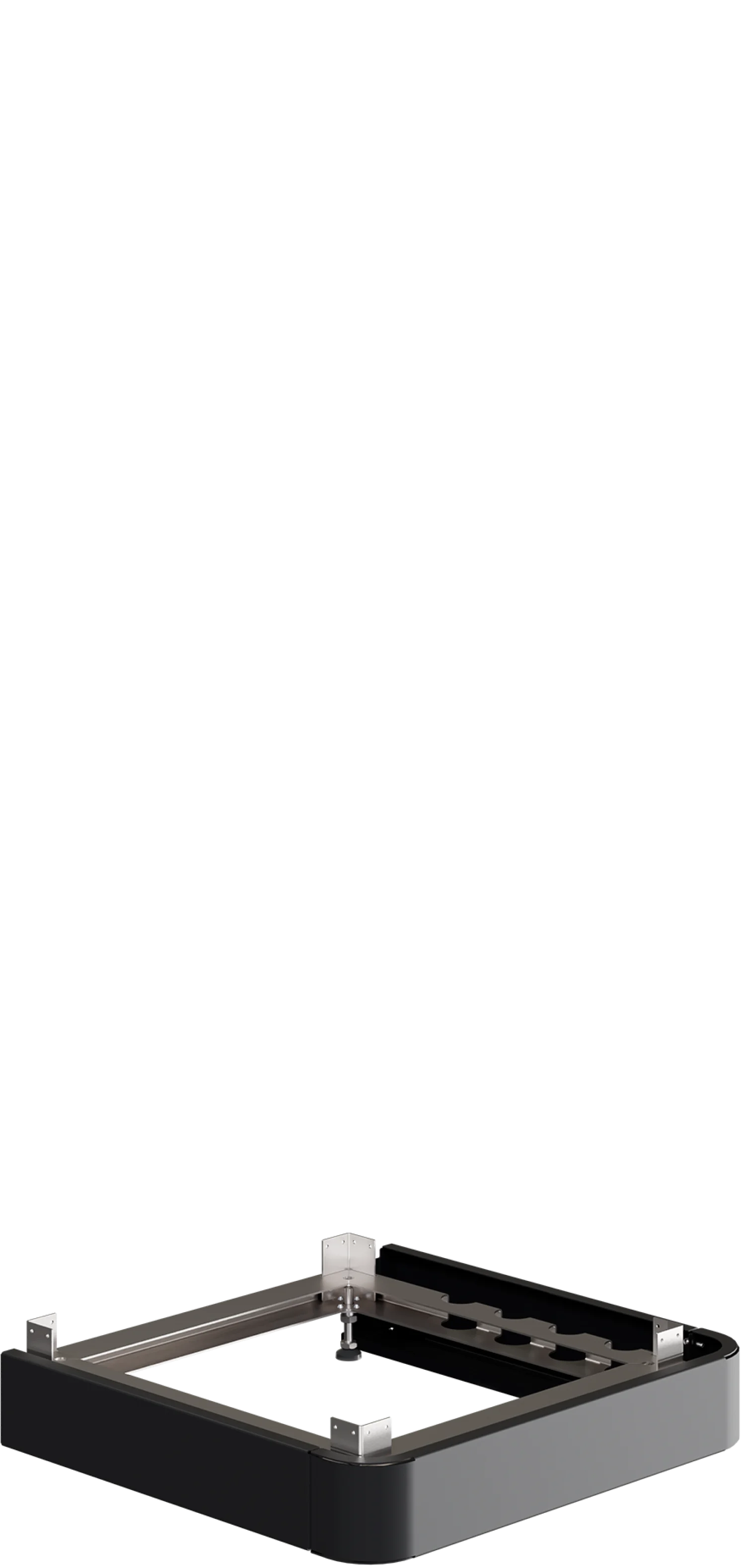 Optional active or passive cooling